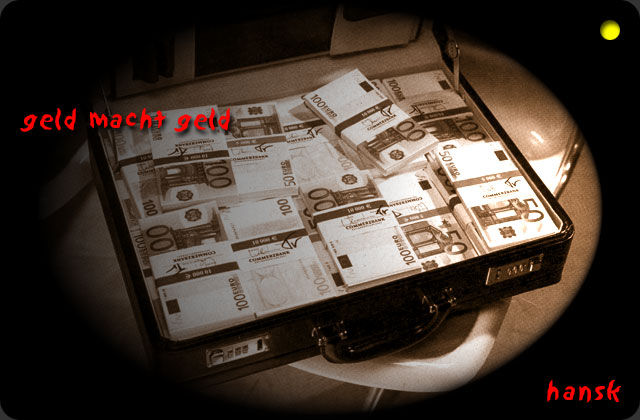 Wortbild Geld